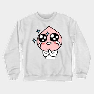 KakaoTalk Friends Apeach (Happy in Tears) Crewneck Sweatshirt